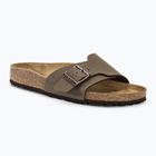 Жіночі шльопанці BIRKENSTOCK Catalina BS BF Вузькі шльопанці мокко