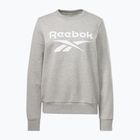 Жіночий світшот Reebok Identity Big Logo Fleece Crew середній сірий верес