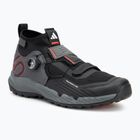 Чоловічі велотуфлі для МТБ adidas FIVE TEN Trailcross Pro Clip-In сірі п'ятірка / серцевина чорна / червона