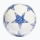 М'яч футбольний adidas UCL Club 23/24 white/iron metallic/shock purple/bright cyan розмір 4