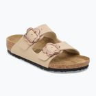 Шльопанці дитячі BIRKENSTOCK Arizona Flowers Kids Birko-Flor sandcastle