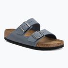 Шльопанці BIRKENSTOCK Arizona Soft Footbed Oiled Leather Narrow elemental blue