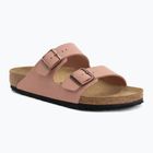 Шльопанці BIRKENSTOCK Arizona Birkibuc pink clay