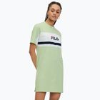 Жіноча сукня FILA Lishui димчасто-зелена/яскраво-біла