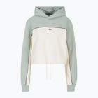 Кофта жіноча FILA Laagna Blocked Hoody jadeite/antique white