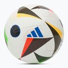 М'яч футбольний adidas Ekstraklasa Training white/black/glow blue розмір 5