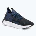 Бігові кросівки PUMA Softride Symmetry Fuzion чорний / клубний темно-синій / пума білий