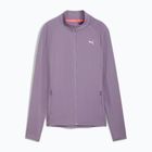 Кофта для бігу жіноча PUMA Run For Her Ribbed Full Zip pale plum