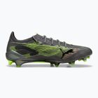Кросівки футбольні чоловічі PUMA Ultra 5 Ultimate FG matte aged silver/yellow alert/sun struck
