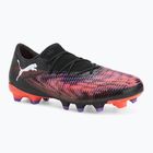Кросівки футбольні чоловічі PUMA Future 8 Match Low FG/AG puma black/ puma white/ glowing red