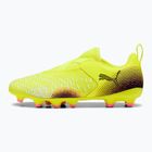 Кросівки футбольні дитячі PUMA Future 8 Match LL FG/AG yellow alert/ puma black/ sun struck