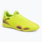 Кросівки футбольні чоловічі PUMA Future 8 Play It yellow alert/ puma black/ sun struck