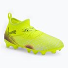 Кросівки футбольні дитячі PUMA Future 8 Match FG/AG Jr yellow alert/puma black/sun struck