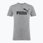 Футболка чоловіча PUMA ESS No. 1 Logo Tee medium gray heather