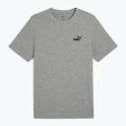 Футболка чоловіча PUMA ESS Small No. 1 Logo Tee medium gray heather