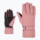 Рукавиці лижні жіночі ZIENER Kisar Aquashield rose blossom