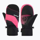 Рукавички лижні дитячі ZIENER Luuki-Z Aquashield black/pop pink