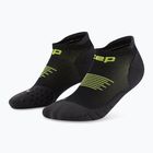 Шкарпетки компресійні жіночі CEP Run No Show 5.0 black/lime
