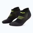 Шкарпетки компресійні чоловічі CEP Run No Show 5.0 black/lime