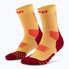Шкарпетки компресійні чоловічі CEP Run Mid Cut 5.0 marigold/burgundy