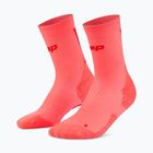 Шкарпетки жіночі CEP Ultralight Mid Cut 4.0 neon coral/red