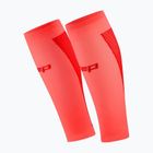 Чоловічі компресійні гетри на литки CEP Ultralight Calf 4.0 neon coral/red