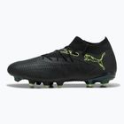 Кросівки футбольні чоловічі PUMA Future 8 Match FG/AG puma black/fizzy light/green terrain