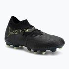 Кросівки футбольні чоловічі PUMA Future 8 Match FG/AG puma black/fizzy light/green terrain