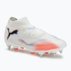 Кросівки футбольні чоловічі PUMA Future 8 Pro MxSG puma white/puma black/glowing red