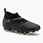 Кросівки футбольні дитячі PUMA Future 8 Match FG/AG Jr puma black/fizzy light/green terrain