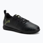 Кросівки футбольні дитячі PUMA Future 8 Play TT Jr puma black/fizzy light/green terrain