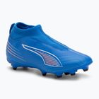 Кросівки футбольні дитячі PUMA Ultra 6 Match+ LL FG/AG Jr ultra blue/puma white/glowing red