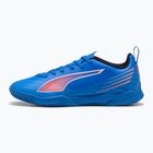 Кросівки футбольні дитячі PUMA Ultra 6 Play It Jr ultra blue/puma white/glowing red