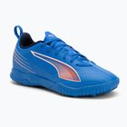 Кросівки футбольні дитячі PUMA Ultra 6 Play TT Jr ultra blue/puma white/glowing red