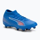 Кросівки футбольні чоловічі PUMA Ultra 6 Play+ FG/AG ultra blue/puma white/glowing red