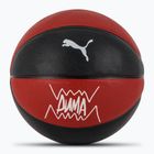 PUMA teamJAWS Баскетбольний м'яч пума червоний / пума чорний, розмір 6