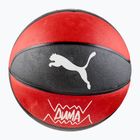PUMA teamJAWS Баскетбольний м'яч пума червоний / пума чорний, розмір 7