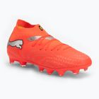 Кросівки футбольні дитячі PUMA Future 9 Pro FG/AG Jr glowing red/puma white/puma black/puma silver