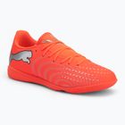 Кросівки футбольні PUMA Future 9 Play IT glowing red/puma white/puma black/puma silver