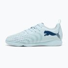 Кросівки футбольні дитячі PUMA Future 9 Play IT Jr icy blue/puma white/blue jewel