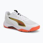 Кросівки гандбольні дитячі PUMA Accelerate 4 Game On Jr puma white/glowing red/ultra blue