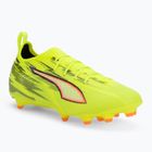 Кросівки футбольні дитячі PUMA Ultra 6 Pro Jr FG/AG yellow alert/puma black/glowing red/lime squeeze