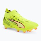 Кросівки футбольні PUMA Ultra 6 Match + FG/AG yellow alert/puma black/glowing red/lime squeeze