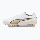 Кросівки футбольні PUMA King 20 Ultimate Fg/Ag puma white/metallic gold/puma black
