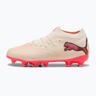 Футбольне взуття дитяче PUMA Future 9 Pro FG/AG Jr sugared almond/puma white/ultra red/puma black