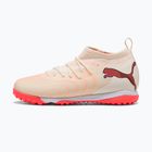 Футбольне взуття дитяче PUMA Future 9 Match TT+ Mid Jr sugared almond/puma white/ultra red/puma black