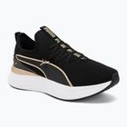 Взуття жіноче PUMA Softride Sabrina Polished Chrome puma black/puma white/puma gold