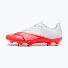 Футбольне взуття дитяче Puma Ultra 7 Play FG/AG Jr Ultra Red/Puma Black/Puma White