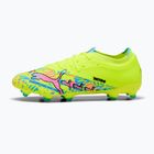 Кросівки для футболу PUMA Ultra Nitro 7 Match Advanced Level FG/AG puma white/blue glimmer/pink glimmer/yellow alert