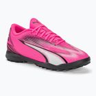 Бутси футбольні дитячі PUMA Ultra Play TT Jr poison pink/puma white/puma black